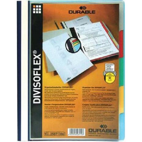Ντοσίε DURABLE με έλασμα πέντε θέσεων